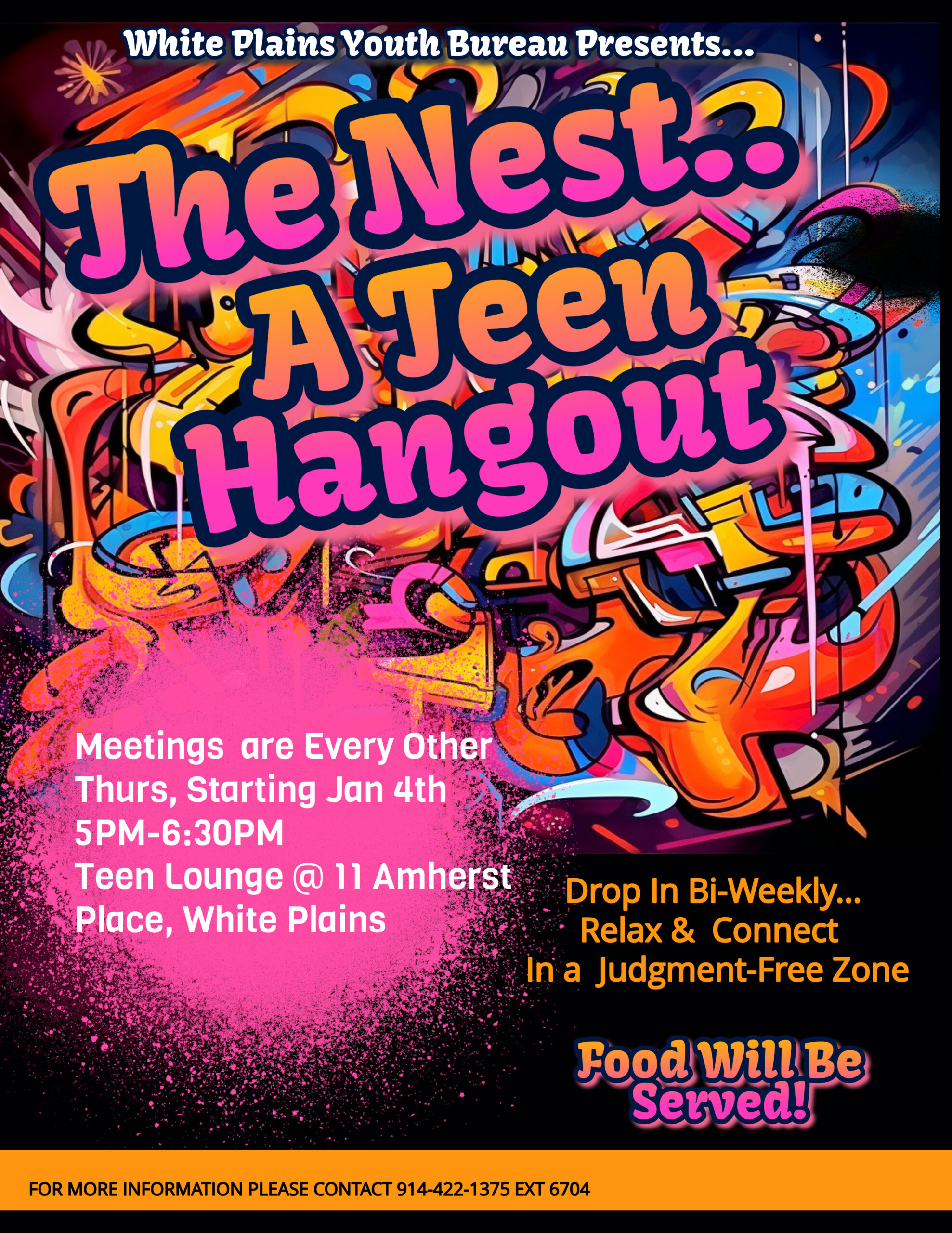The Nest/Teen Group Emotional & Well Being Support