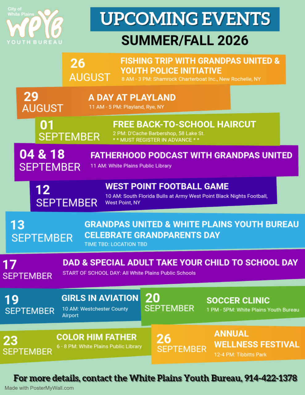Don’t Miss Our End-of-Summer and Fall Events
